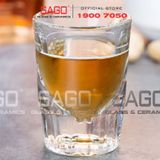  LIBBEY 5126 - Ly Thủy Tinh Libbey Fluted Shot Glass 59ml | Thủy Tinh Cao Cấp 