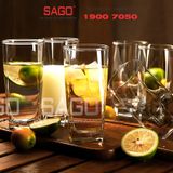  Ocean B11014 - Ly Thủy Tinh Ocean Vuông Plaza Long Drink 405ml | Nhập Khẩu Thái Lan 