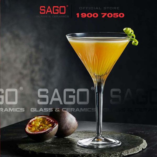  Luigi Bormioli A12459 - Ly thủy tinh Pha Lê Luigi Bormioli Mixology Martini Crystal Glasses 215ml | Nhập Khẩu Italy 