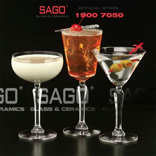  LIBBEY 603064 - Ly Thủy Tinh Libbey Spkys Cocktail 247ml | Nhập Khẩu E.U 