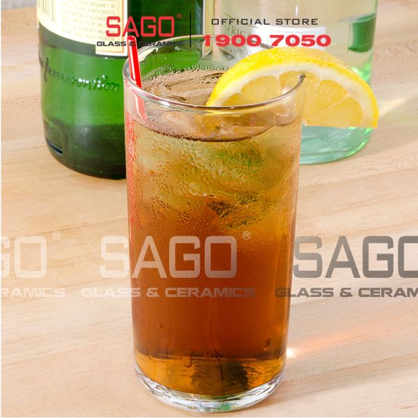  LIBBEY 44 - Ly Thủy Tinh Libbey Straight Sided Hi Ball 237ml | Nhập khẩu USA 