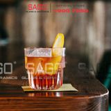  LIBBEY 15435 - Ly Thủy Tinh Cường Lực Libbey Everest Duratuff Rocks 355ml | Nhập Khẩu USA 