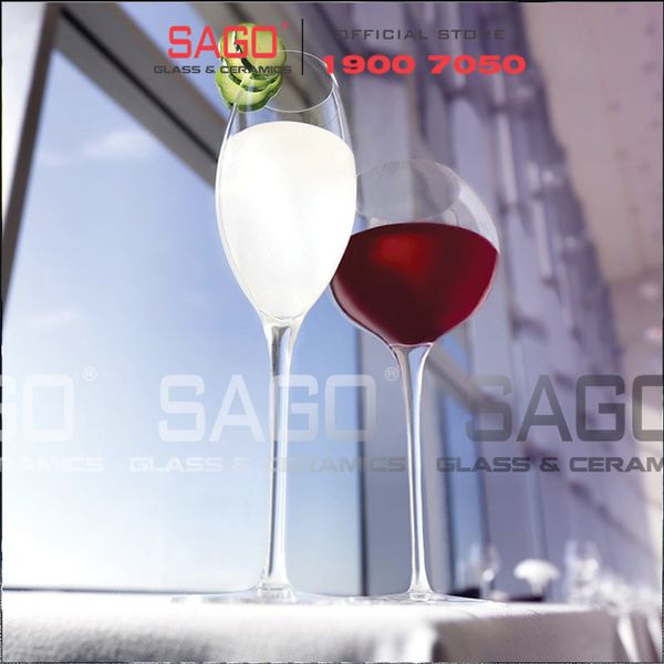  LIBBEY 9432 - Ly Thủy Tinh Libbey Rivere Flute 8.75 Oz 259ml | Nhập Khẩu USA 