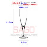  Pasabahce 44896 - Ly Thủy Tinh Pasabahce lyric white wine 210ml | Nhập Khẩu Thổ Nhĩ Kỳ 