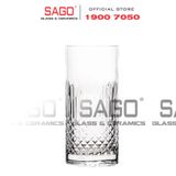  Luigi Bormioli 12770/02 - Ly thủy tinh Pha Lê Luigi Bormioli Tumbler Diamante Bevera Crystal Glasses 480ml | Nhập Khẩu Italy 