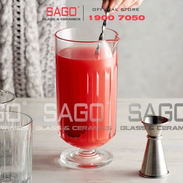  LIBBEY 824582 - Ly Thủy Tinh Libbey Flashback Mixing Glass 750ml | Nhập Khẩu E.U 
