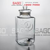  LIBBEY 92164 - Bình Thủy Tinh Libbey Farmhouse Beverage Dispens 7000ml | Nhập Khẩu U.S 