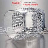  Luigi Bormioli 12344/02 - Ly thủy tinh Pha Lê Luigi Bormioli Tumbler Elixir DOF Crystal Glasses 380ml | Nhập Khẩu Italy 