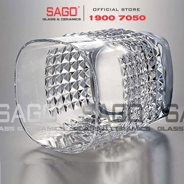  Luigi Bormioli 12344/02 - Ly thủy tinh Pha Lê Luigi Bormioli Tumbler Elixir DOF Crystal Glasses 380ml | Nhập Khẩu Italy 