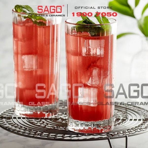  LIBBEY 824353 - Ly Thủy Tinh Libbey Flashback Hi Ball 470ml | Nhập Khẩu E.U 