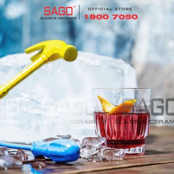  LIBBEY 15453 - Ly Thủy Tinh Libbey Winchester Dura Tuff Rock 163ml | Nhập Khẩu U.S 