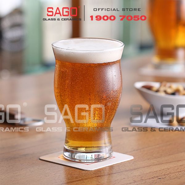  Pasabahce 420967 - Ly Thủy Tinh Pasabahce Renaissance Stackable Beer Glass 415ml | Nhập Khẩu Thổ Nhĩ Kỳ 