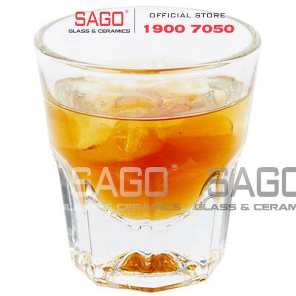  LIBBEY 15248 - Ly Thủy Tinh Cường Lực Libbey Gibraltar Rocks DuraTuff 133ml | Thủy Tinh Cao Cấp 