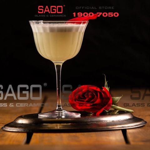  Luigi Bormioli 12940/02 - Ly thủy tinh Pha Lê Luigi Bormioli Bach Retro Fizz Crystal Glasses 237ml | Nhập Khẩu Italy 