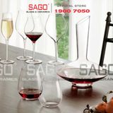  Luigi Bormioli A08744 - Ly thủy tinh Pha Lê Luigi Bormioli Atelier Barolo Shiraz Crystal Glasses 800ml | Nhập Khẩu Italy 