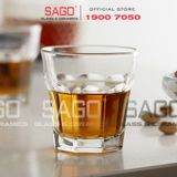  LIBBEY 15241 - Ly Thủy Tinh Cường Lực Libbey Gibraltar Rocks DuraTuff 207ml | Thủy Tinh Cao Cấp 