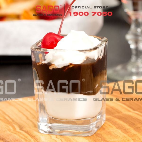  LIBBEY 5277 - Ly Thủy Tinh Libbey Prism Shot Glass 59ml | Nhập Khẩu USA 