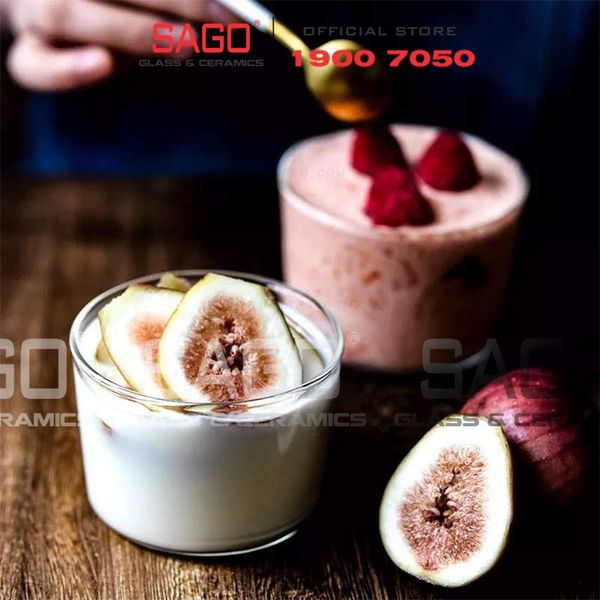  LIBBEY 250114 - Ly Thủy Tinh Libbey Pudding & Panna Cotta Cidra 220ml | Nhập Khẩu E.U 