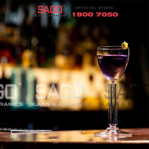  LIBBEY 411300 - Ly Thủy Tinh Libbey Modern America Nick&Nora 140ml  | Nhập Khẩu E.U 