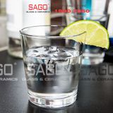  LIBBEY 15763 - Ly Thủy Tinh Libbey Stacking Rocks 207ml | Thủy Tinh Cường Lực Nhập Khẩu U.S 