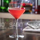  LIBBEY 9329 - Ly Thủy Tinh Libbey Master Reserve Prism Coupe 237ml | Nhập Khẩu USA 