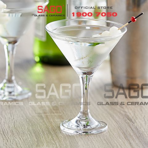  Pasabahce 44410 - Ly Thủy Tinh Pasabahce Capri Bistro Martini 190ml | Nhập Khẩu Thổ Nhĩ Kỳ 