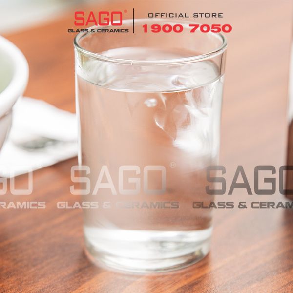  LIBBEY 58 - Ly Thủy Tinh Libbey Straight Sided Seltzer 177ml | Nhập khẩu USA 