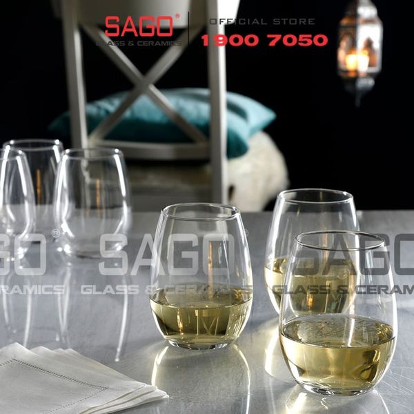  Pasabahce 420825 - Ly Thủy Tinh Pasabahce Amber White Wine Glass 350ml | Nhập Khẩu Thổ Nhĩ Kỳ 