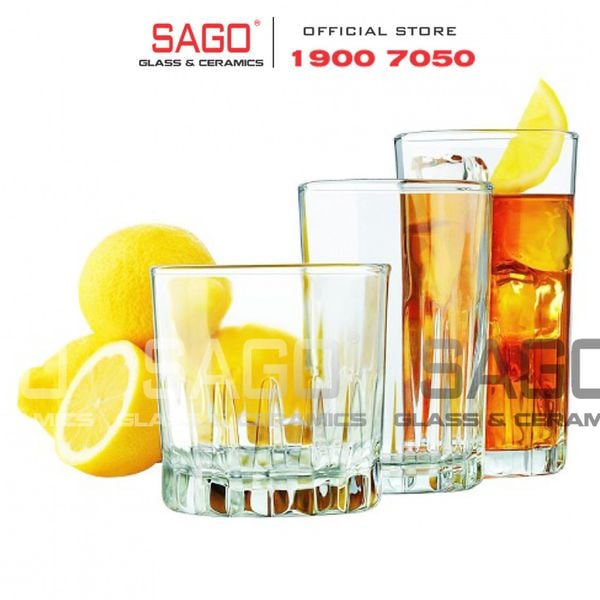  LIBBEY 942804 - Ly Thủy Tinh Libbey Kristalino Tumber 390ml | Nhập Khẩu E.U 