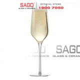  LIBBEY 9332 - Ly Thủy Tinh Libbey Prism 8 Oz Flute 237ml | Nhập Khẩu USA 