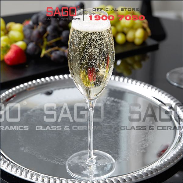  LIBBEY 9432 - Ly Thủy Tinh Libbey Rivere Flute 8.75 Oz 259ml | Nhập Khẩu USA 