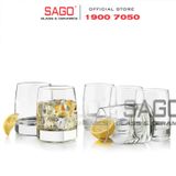  LIBBEY 2311 - Ly Thủy Tinh Libbey Vibe Double Old Fashioned 355ml | Thủy Tinh Cao Cấp 