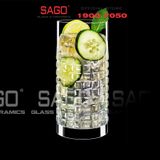  Luigi Bormioli 12418/02 - Ly thủy tinh Pha Lê Luigi Bormioli Tumbler Charme Hi-Ball Crystal Glasses 480ml | Nhập Khẩu Italy 