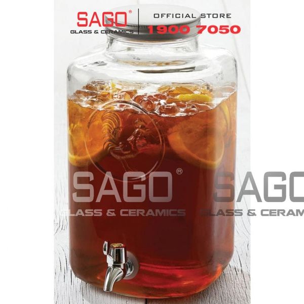  LIBBEY 92154 - Bình Thủy Tinh Libbey Rooster Dispenser 7200ml | Nhập Khẩu U.S 