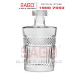  LIBBEY 827170 - Bình Rượu Thủy Tinh Libbey Radiant Decanter Glass Stopper 1000ml | Nhập Khẩu E.U 