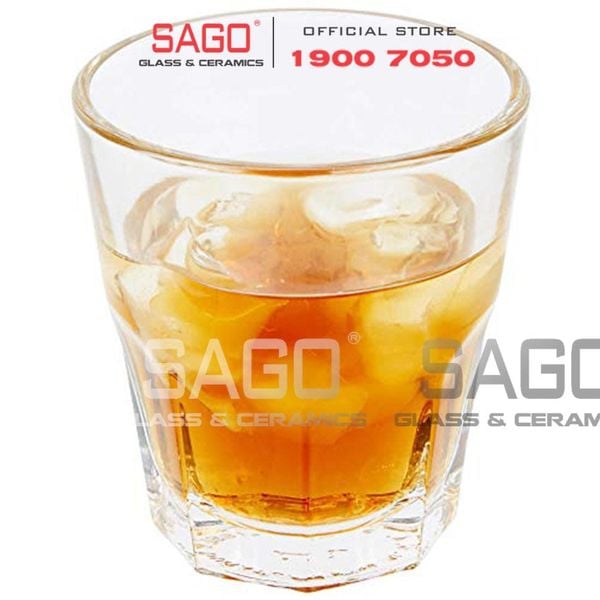  LIBBEY 15249 - Ly Thủy Tinh Cường Lực Libbey Gibraltar Rocks DuraTuff 163ml | Thủy Tinh Cao Cấp 