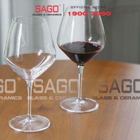  Luigi Bormioli A08744 - Ly thủy tinh Pha Lê Luigi Bormioli Atelier Barolo Shiraz Crystal Glasses 800ml | Nhập Khẩu Italy 