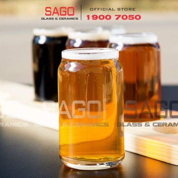  LIBBEY 266 - Ly Thủy Tinh Libbey Glass Can 591ml | Thủy Tinh Cao Cấp 