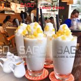  Lucky 100312 - Ly Thủy Tinh Lucky Bầu Cao 350ml | Nhập Khẩu Thái Lan 