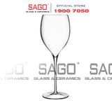  Luigi Bormioli 08961/04 - Ly thủy tinh Pha Lê Luigi Bormioli Magnifico Medium Crystal Glasses 460ml | Nhập Khẩu Italy 