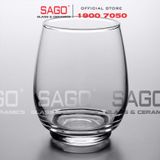  LIBBEY 12015 - Ly Thủy Tinh Cao Cấp Libbey Orbital Beverage  266ml | Nhập Khẩu USA 