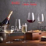  Luigi Bormioli A13108 - Ly thủy tinh Pha Lê Luigi Bormioli Luigi Bormioli I Meravigliosi Flute Crystal Glasses 210ml | Nhập Khẩu Italy 