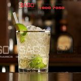  LIBBEY 929348 - Ly Thủy Tinh Cao Cấp Libbey HOBSTAR Color D.O.F Gold Rim 355ml | Nhập Khẩu E.U 