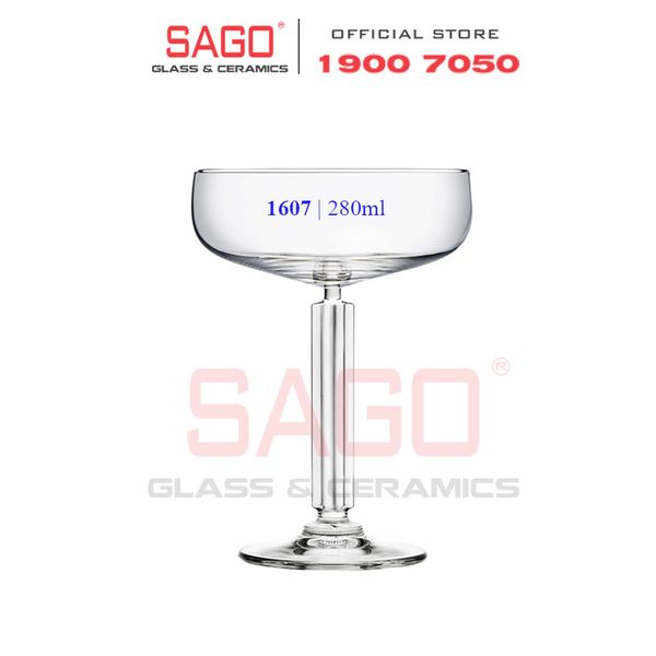  LIBBEY 411607 - Ly Thủy Tinh Libbey Modern America Coupe 280ml | Nhập Khẩu E.U 