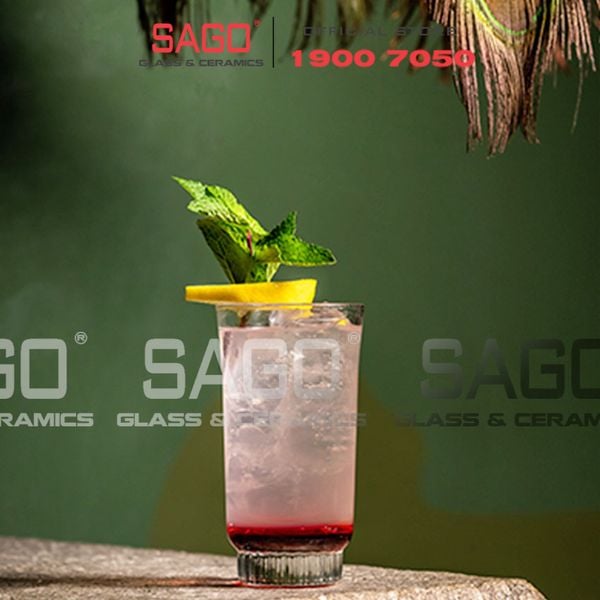  LIBBEY 829181 - Ly Thủy Tinh Libbey Modern America Collins 265ml | Nhập Khẩu E.U 