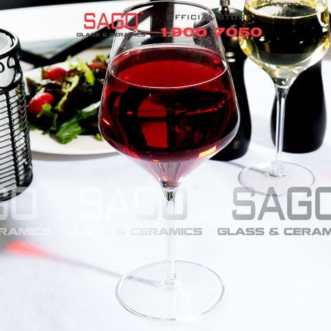  LIBBEY 9326 - Ly Thủy Tinh Libbey Prism 24 Oz Wine 710ml | Nhập Khẩu USA 