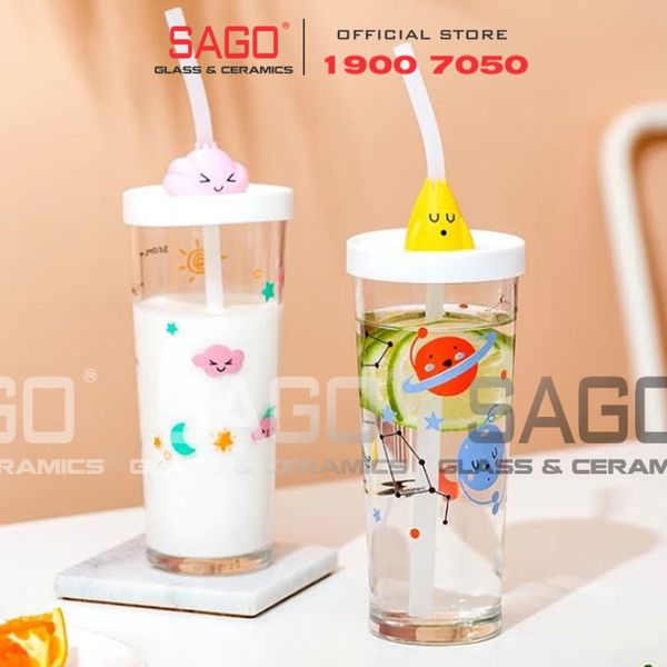  Luminarc P9886/P9887/P9888 - Ly Thủy Tinh Chia Vạch Luminarc Lille Scale 425ml | Tùy Chọn Hình Ngộ nghĩnh 