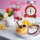  Luigi Bormioli 11962 - Hũ thủy tinh Pha Lê Luigi Bormioli LOCK EAT TERRINA CTAPPO Crystal Glasses 350ml | Nhập Khẩu Italy 