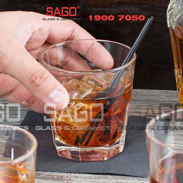  LIBBEY 15242 - Ly Thủy Tinh Cường Lực Libbey Gibraltar Rocks DuraTuff 266ml | Thủy Tinh Cao Cấp 