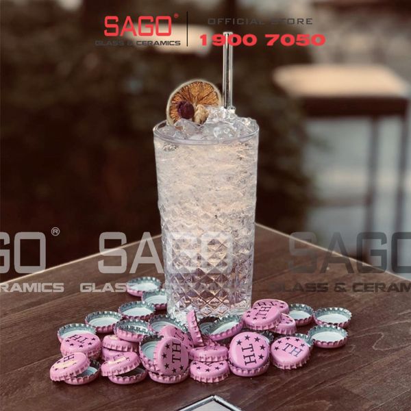  LIBBEY 926774 - Ly Thủy Tinh Libbey Carats Hi Ball 414ml | Nhập Khẩu E.U 